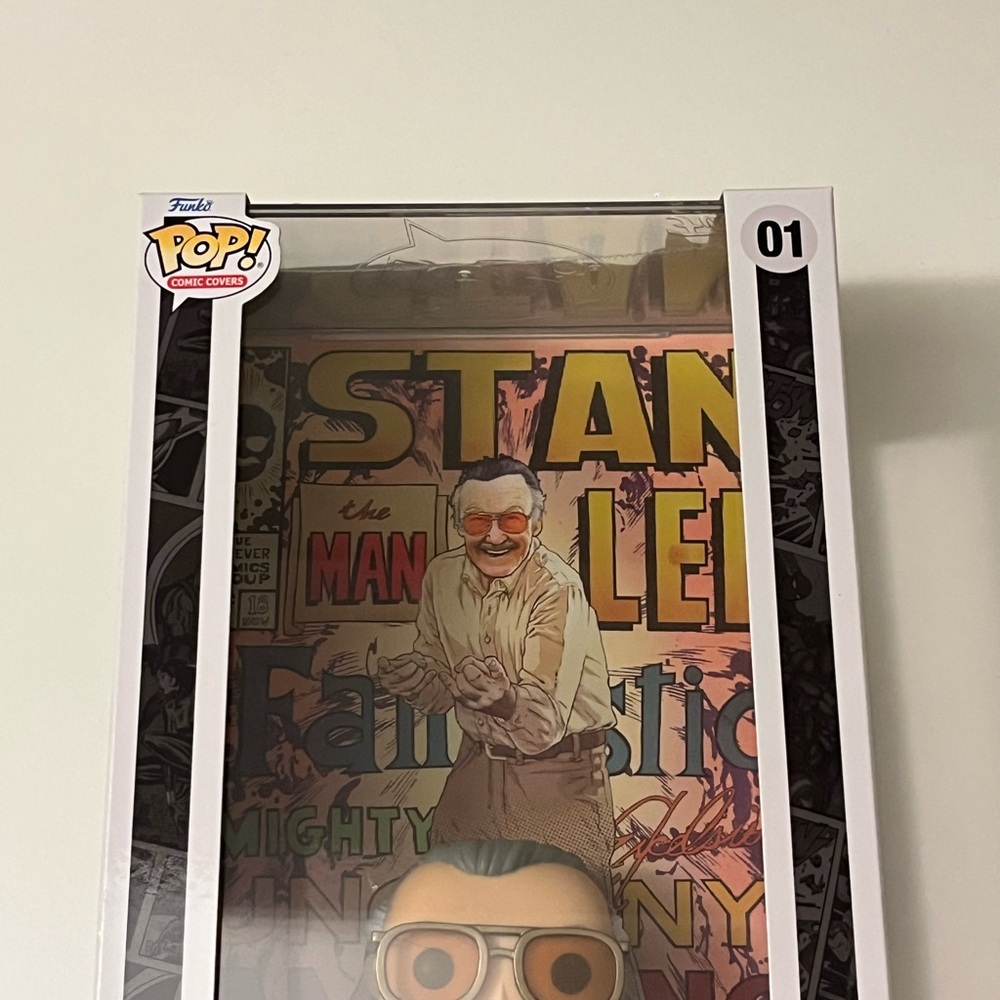new unopened stan lee Funko Pop Comic Cover Figure
